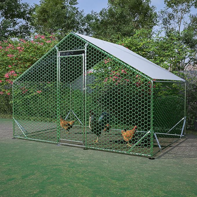 Metal hønsegård