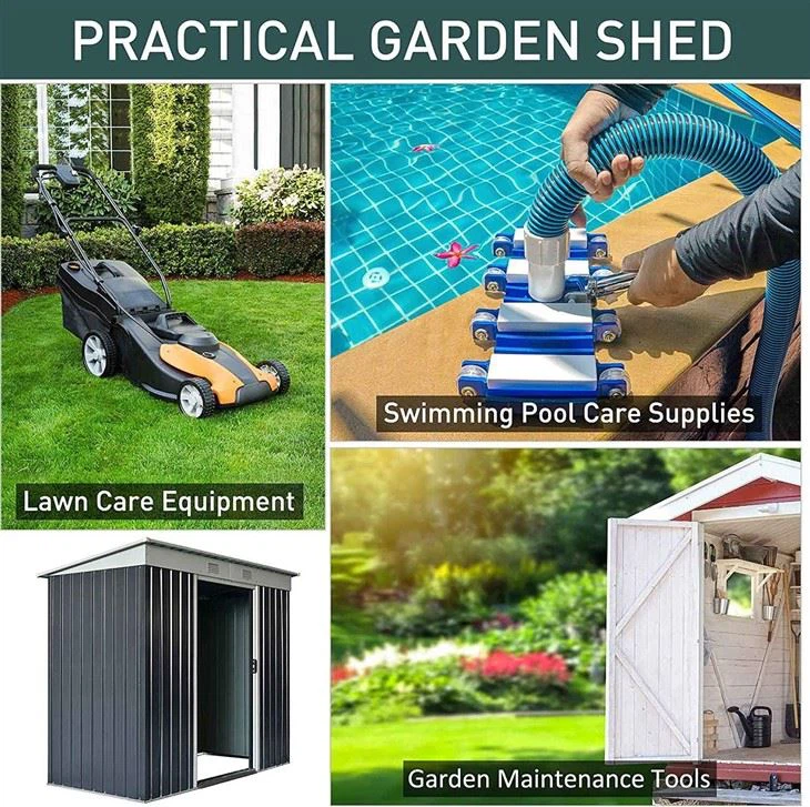 Pent Roof Storage Sheds